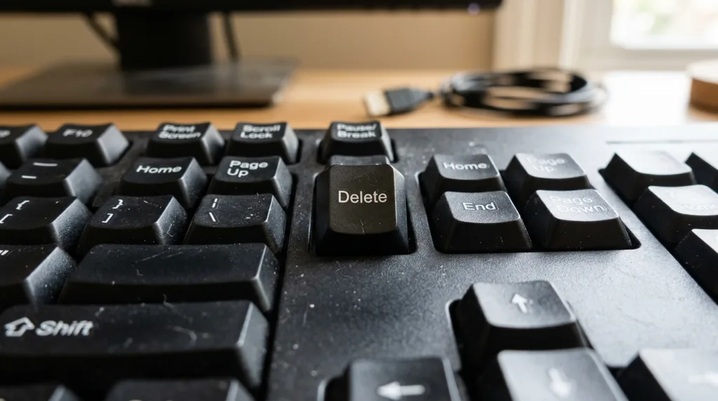 découvrez où se trouve la touche del sur votre clavier et apprenez à l'utiliser efficacement pour supprimer rapidement du texte ou des fichiers.