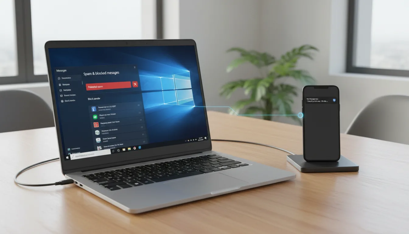 découvrez comment bloquer facilement un sms sur un mobile connecté à windows 10 pour éviter les messages indésirables et protéger votre vie privée efficacement.